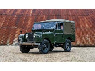 1954 land rover series 1 vert manuel, 4 vitesses conduite...