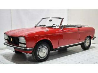1972 peugeot 304 convertible rouge manuel, 4 vitesses con...