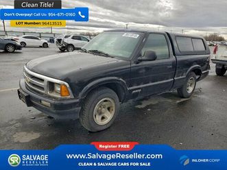1996 chevrolet s10 pickup 2wd regular cab