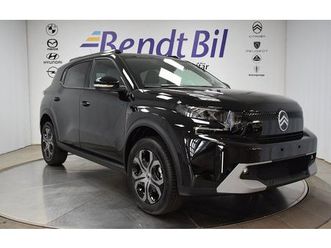 citroen c3 citroën aircross ë- plus elektrisk 44kwh carplay