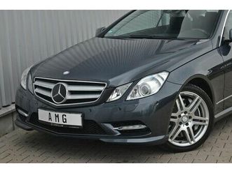 mercedes-benz e 500 coupé*amg-paket! pano! acc! kamera! brd!*