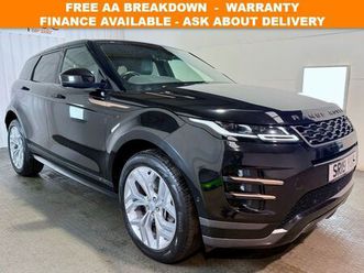 2019 land rover range rover evoque