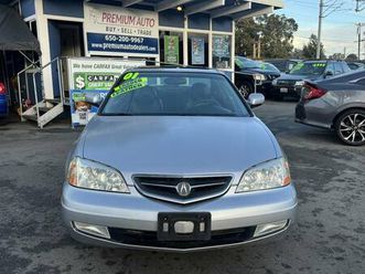 2001 acura cl type s coupe v6 100k miles clean carfax pass smog