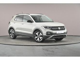 volkswagen t-cross - 1.0 tsi 110 black edition 5dr dsg