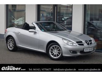 mercedes-benz slk 200 komp./airscarf/leder/klima/scheckheft
