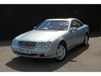 2000 mercedes-benz cl cl500 2dr auto coupe petrol automatic