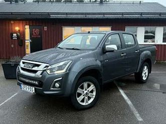 isuzu d-max crew cab 1.9 4wd momsbil dragkrok extraljus