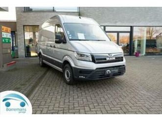 ② man tge full electric tge 35 mwb range 156km — camionnettes & utilitaires — 2ememain