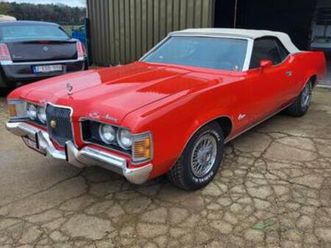 ② mercury cougar cabrio bj 1972 v8 — oldtimers & ancêtres — 2ememain