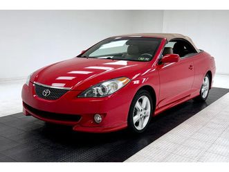 2006 toyota camry solara sle convertible