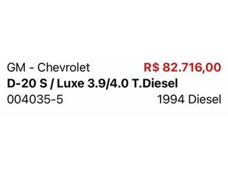s / luxe 3.9/4.0 diesel
