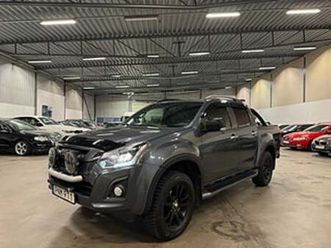 isuzu d-max crew cab 1.9 4wd – automat / drag / backkamera / avdragbar moms