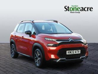 2022 citroen c3 aircross 1.2 puretech shine suv 5dr petrol manual euro 6 (start/stop) (110 ps) mpv petro...