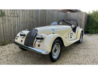 1954 morgan plus-4 blanc manuel, 4 vitesses conduite à dr...