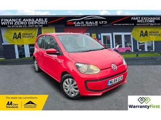 volkswagen up! 1.0 move up! hatchback 3dr petrol manual euro 5 (60 ps)