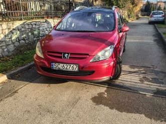 pegout 307 1.6 hdi 90km 2005r ubezpieczenie + przegląd na rok sosnowiec • olx.pl