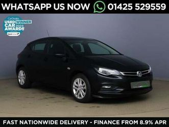 vauxhall astra 1.6 cdti ecoflex design euro 6 (start/stop) 5dr diesel manual