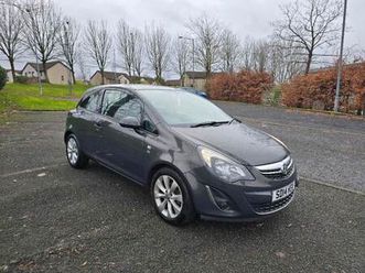 vauxhall corsa excite ac 1.2 petrol, top spec, heates seats, steering wheel. low milage