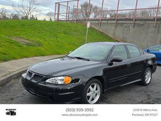 2004 pontiac grand am - financing available!