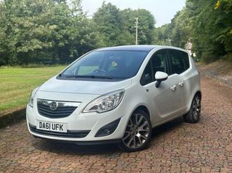 vauxhall meriva 1.4 16v exclusiv limited edition euro 5 5dr petrol manual