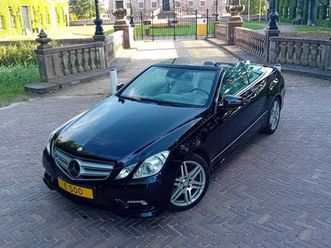 mercedes-benz - e500 v8 cabriolet - 2010