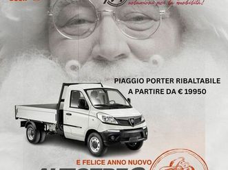 piaggio porter np6 hd-top sr range lpg ruote gemellate cassone ribaltabile hd