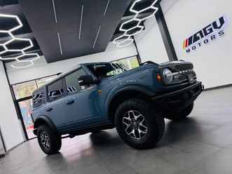 ford bronco 2.7 ecoboost badlands 4p