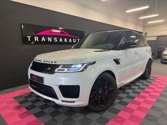 land rover range rover sport mark ix p400e phev 2.0l 404ch hse / toit ouvrant / apple carplay / suivi complet