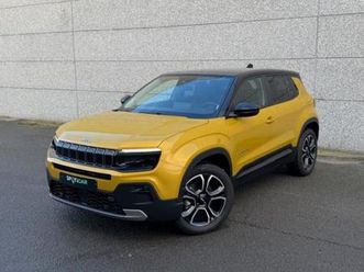 jeep avenger *gps*leder*pano*camera* 1.2 benz mhev summit hybride de 2024 sur oostende (8400) | spoticar