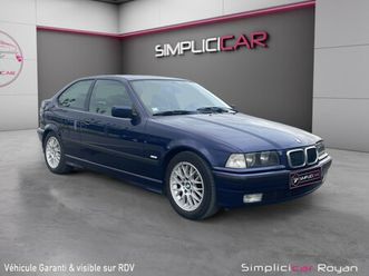 bmw serie 3 compact e36 323i ti 170 ch bvm 5 rapports / pont court autobloquant / ct ok / garantie 12 mois