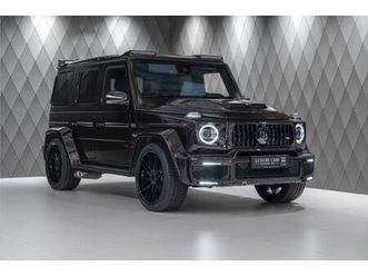 mercedes-benz g 63 amg brabus g 900 superblack vip