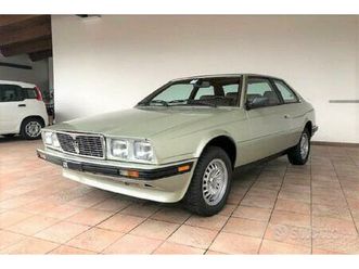 maserati biturbo 2.0 targa originale con gomme n