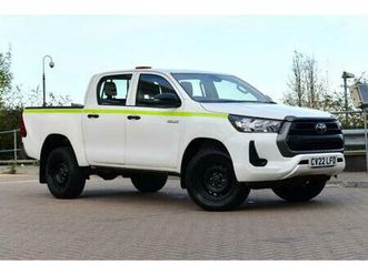 2022 toyota hilux 2.4 d-4d active 4wd euro 6 (start/stop) 4dr pick up diesel manual