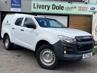2021 isuzu d-max 1.9 td utility 4wd euro 6 (start/stop) 4dr pick up diesel manual