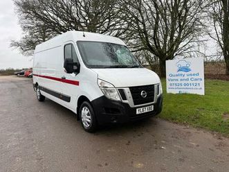 2018 nissan nv400 2.3 dci 130ps h2 se van panel van diesel manual