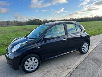 2008 nissan micra 1.2 16v 25th anniversary 5dr hatchback petrol manual