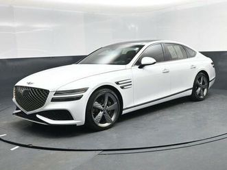 certified 2023 genesis g80 3.5t sport