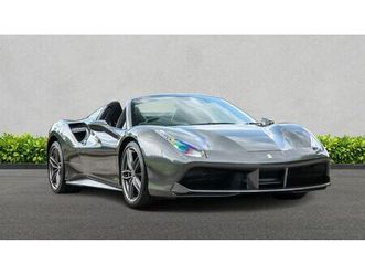 ferrari 488 convertible spider 2dr auto
