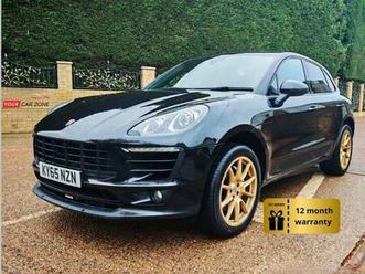 2015 porsche macan 3.0 v6 s suv 5dr petrol pdk 4wd euro 6 (start/stop) (340 ps) estate petrol automatic