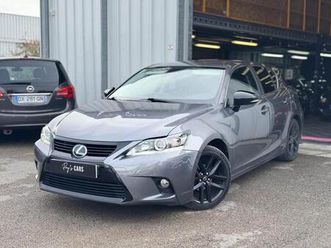 200h e-cvt sport edition phase 2 - 136ch - suivi complet lexus - jantes 17'