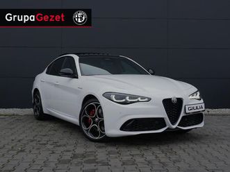 alfa romeo giulia veloce 2.0 turbo 280km a8 q4 alfa white - szklany dach