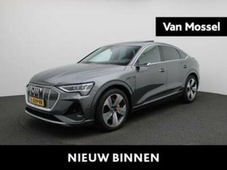audi e-tron sportback 50 quattro s edition 71 kwh | pano-sch — audi — marktplaats