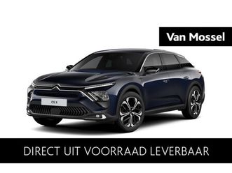 citroën c5 x max | 19 lichtmetalen velgen 'onyx black' met onyx black aero inserts | achteruitrijcamera met top rear vision (180° weergave van ruimte achter de