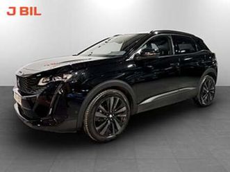 peugeot 3008 gt black pack 1.2 pt 130hk aut - b-kamera, carplay