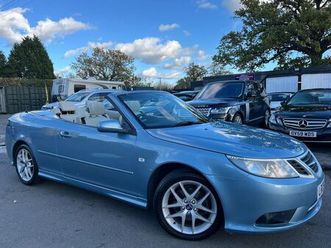 2008 saab 9-3 1.9td vector (150ps) convertible 2d auto