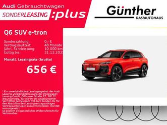 audi q6 suv e-tron quattro s line++winterräder+ahk++