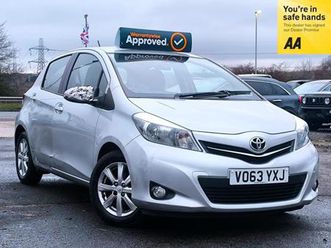 2013 toyota yaris 1.33 petrol auto dual tr multidrive s 5dr hatchback euro 5 ulez compliant hatch...