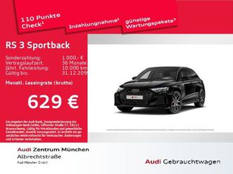 rs 3 sportback s tronic 280km/h/rs-aga/pano/acc/