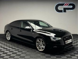 3.0 tfsi v6 black edition sportback s tronic quattro euro 6 (start/stop) 5dr