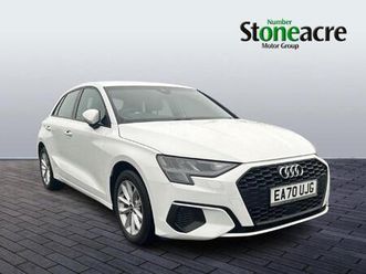 audi a3 1.0 tfsi 30 technik sportback 5dr petrol manual euro 6 (start/stop) (110 ps) petrol manual